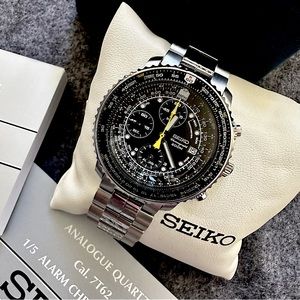 SEIKO Men’s Pilot Watch | SNA411P1